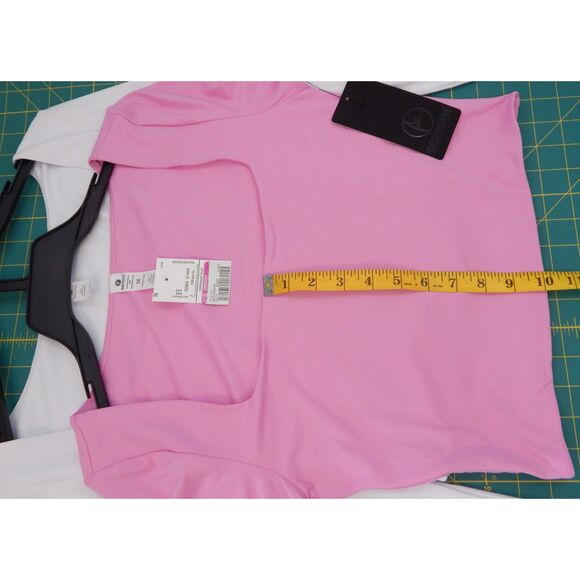 90 Degree by Reflex M/10MS Active Top Pair Contour Olivia Crop Square Neck 72.00 - Picture 5 of 10